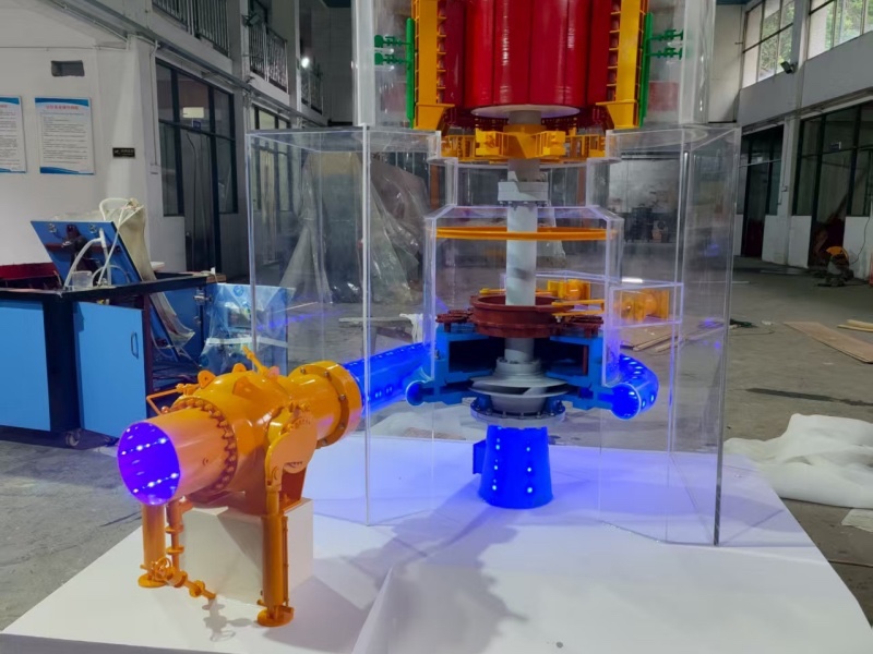 抽水蓄能水轮发电机组模型