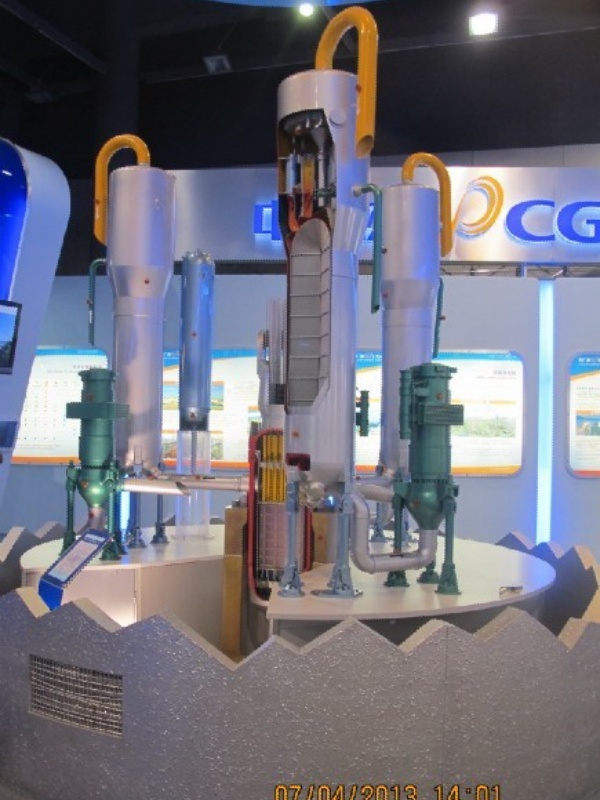 核电站反应堆整体模型