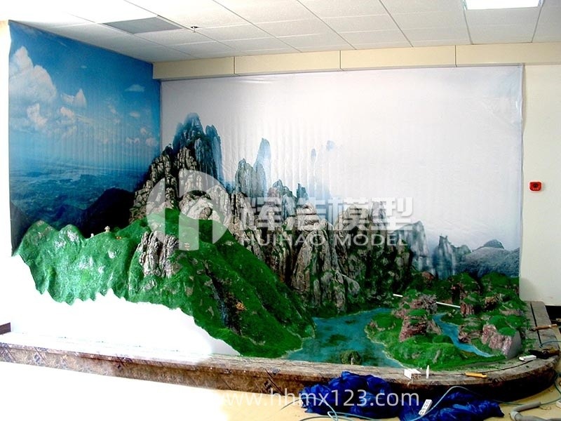 江西龙虎山喀斯特地貌模型 .JPG