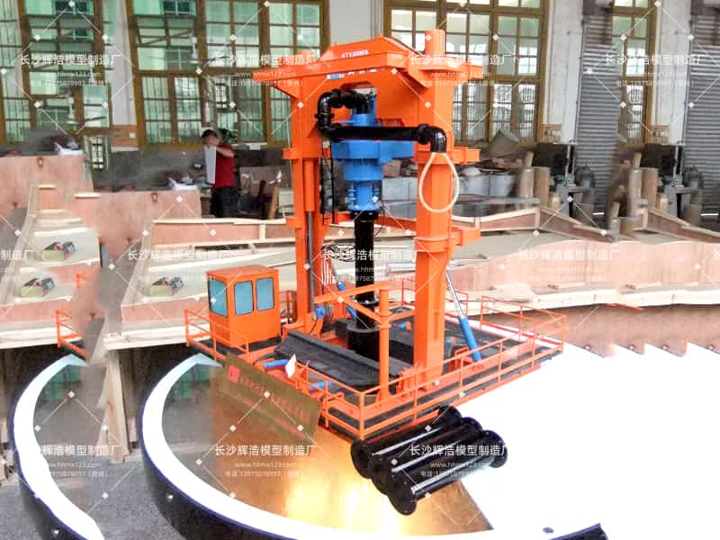 精工细作，动态演绎！武汉武桥重工KTY4000反循环动力钻机模型