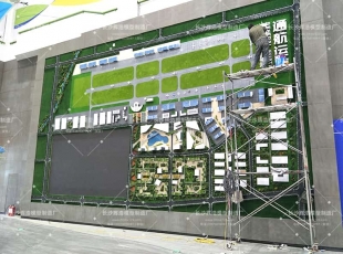 株洲动力谷航空通航运营壁挂沙盘：立体展现产业宏图，彰显动力之都实力