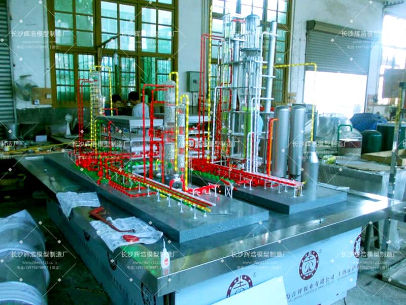 炼油厂常减压工段仿真模型-教学教具