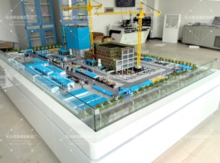 装配式建筑智慧工地沙盘模型：微缩实景，还原工地智慧生态
