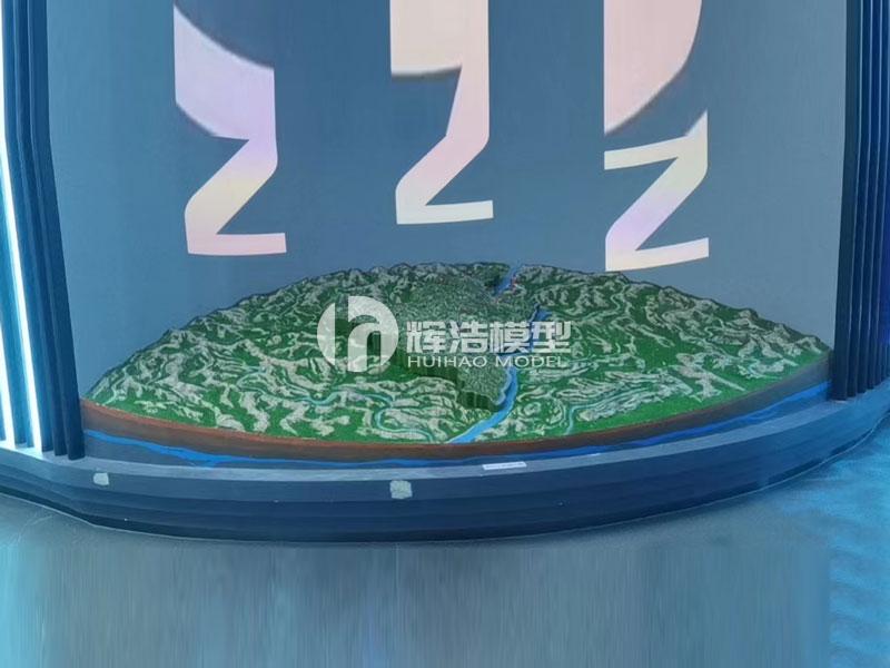 府谷水资源分布沙盘模型.jpg